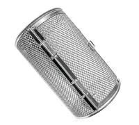 TOGEVAL Panier à Frites Acier Inoxydable pour Four Et Barbecue Cage Rôtissante Rotative Accessoire De Cuisine pour Légumes Et Noix