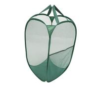 TOGEVAL Panier à Linge Pliable Congélateur Pliant Panier à Linge Bébé Chien Petit Paniers à Linge Poubelle Entraver Bacs De Rangement Salle Cube Filet De Nylon