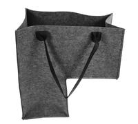 TOGEVAL Panier à Linge Shaped Organisateur De Vêtements Et Jouets Grand Bac De Rangement Pour Escaliers Salle De Bain Ou Chambre Couleur Gris Foncé
