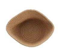 TOGEVAL Panier De Rangement Jute Tressé Organiseur Décoratif Pour Cosmétiques Et Accessoires Panier De Stockage Multifonctionnel Pour Maison Chambre