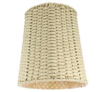 TOGEVAL Panier De Rangement Tressé Jute Corbeille Multifonctionnelle Avec Doublure Pour Linge Déchets Et Décoration Maison Style Pastoral