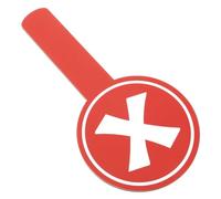TOGEVAL Panneau à Main en Bois, Panneau de Vote Réutilisable, Poignée Facile à Saisir, Design Accrocheur, pour t Jurys, Élèves de Maternelle et Primaire