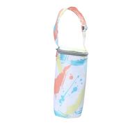 TOGEVAL Paquet Isotherme pour Biberon Bébé, Poche Chauffante et Rafraîchissante, Format Moyen, Polyester Doublure Aluminium, pour Puériculture et Sorties, Motif Graffiti,
