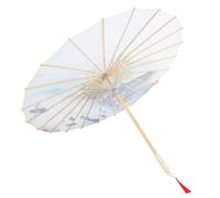 TOGEVAL Parapluie Décoratif en Papier Huilé Style Chinois Vert pour Photographie et Accessoires de Scène Vintage Mariage Cosplay en Soie Couleur Aléatoire