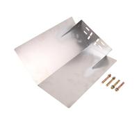 TOGEVAL Pare-Soleil et Protection Étanche Murale pour Caméra de Surveillance Petite Taille en Acier Inoxydable Housse Anti-Pluie pour Caméras Extérieures Bullet et Dôme Protection