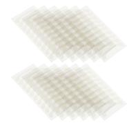 TOGEVAL Patchs Adhésifs pour Ailes du Nez 50 Pcs, Ruban Nasal Élastique Transparent pour Remodelage et Affinement des Narines, Matériau Doux Adapté aux Peaux Sensibles,