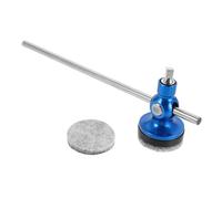 TOGEVAL Pédale Double pour Grosse Caisse Alliage Bleu Marteau pour Batterie Jazz Performance Rapide et Flexible pour Percussionnistes