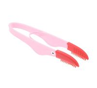 TOGEVAL Peigne de Toilettage Portable pour Petit Chat en Plastique et Silicone, Brosse Douce Multifonction pour Nettoyage Quotidien des Yeux Visage
