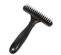 TOGEVAL Peigne De Toilettage Pour Animaux Brosse De Nettoyage Pour Chevaux Et Chiens Outil Pour Enlever Les Poils Morts Et Démelanter Ergonomique Et Durable