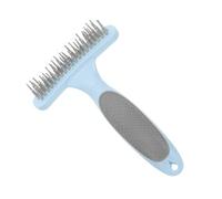 TOGEVAL Peigne Pour Animaux De Compagnie Brosse Pour Animaux De Compagnie Pour Les Pattes Ramasseur Chien Conditionneur Chiens Épingle Poil Peigne Patte Tondeuse Plastique Sky-blue