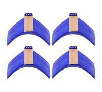 TOGEVAL Perchoirs pour Pigeons en Bois Massif, Lot de 4 Supports Légers et Imperméables, Cadre de Repos Stable pour Pigeonniers Domestiques, Accessoires pour Cages D’Oiseaux, Facile
