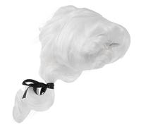 TOGEVAL Perruque De Juge Perruque Avocat Accessoire De Déguisement Longue Et Confortable Pour Cosplay Et Fête