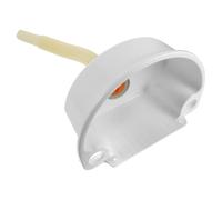 TOGEVAL Petit Évier Suspendu Blanc en Plastique avec Installation Murale Simple - Lavabo Utilitaire pour Salles de Bain et Balcons Restreints