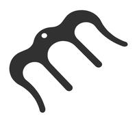 TOGEVAL Pince à Musique Noire Plastique pour Pages Ouvertes Porte Partition Robuste pour Instruments Support Pratique pour Lecture et Cours