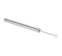 TOGEVAL Piston de Poubelle à Fermeture Douce, Amortisseur Hydraulique 30L, Mécanisme de Couvercle pour Poubelle de Cuisine, Argent, 1 Pièce