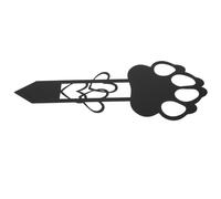 TOGEVAL Plaque Commémorative pour Chien Piquet en Métal Résistant aux Intempéries Silhouette de Chien Gravée Décoration de Jardin Extérieur pour Souvenir d’Animal de Compagnie