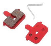 TOGEVAL Plaquettes de Frein Vélo Semi-métalliques pour VTT Kit de Remplacement Facile à Installer Adaptées Aux Freins à Disque Performance Fiable pour Cyclistes