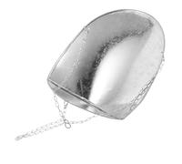 TOGEVAL Plateau de Pesée Industriel en Acier Inoxydable avec Chaîne Renforcée Accessoire pour Balance Suspendue Plateau de Pesée pour Céréales et Produits Alimentaires Nettoyage