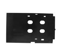 TOGEVAL Plateau Impression PVC Antidérapant pour Cartes Étudiants Et Cartes Identification Accessoire Réutilisable Compatible Imprimantes Jet Encre Finition Résistante