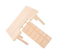 TOGEVAL Plateforme pour Cage à Hamster avec Rampe Aire de Jeu Multifonctionnelle pour Petits Animaux Support Escalade Ronger pour Activité et Divertissement