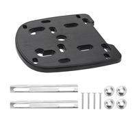 TOGEVAL Platine de Fixation Renforcée pour Coffre Moto Base Étanche et Antidérapante avec Vis Support pour Top Case Sacoche et Bagages Arrière