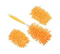 TOGEVAL Plumeau en Microfibre Lavable en Chenille pour Dépoussiérage Maison et Voiture, Brosse à Main Douce Réutilisable, Accessoire Polyvalent pour Meubles, Vitres et Écrans, Kit de 8