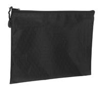 TOGEVAL Pochette Zippée Oxford Bleu et Noir Organisateur pour Documents Fournitures Bureau et Rangement Scolaire Sac de Rangement Pratique pour Maison et Voyage