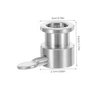 TOGEVAL Poids Acier Inoxydable pour Rôtissoire Barbecue Manchon Limiteur pour Brochette Bague Rotative pour Tige de Accessoire de Stabilisation Sûr et Rotation