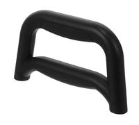 TOGEVAL Poignée en Plastique Noire pour Chariot Utilitaire Compacte, Poignée de Poussée Ergonomique, Accessoire de Remplacement Résistant pour Caddie Courses, Usage Extérieur et Camping