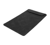 TOGEVAL Porte Bloc Cuir Noir pour Bureau Multifonction Planchette à Pince pour Conférence Organisation de Documents et Prise de Notes
