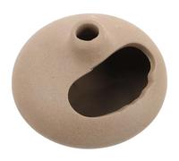 TOGEVAL Porte-Parfum en Céramique Artisanale en Terre Cuite Plateau pour Brûler la Sauge et Cônes D’Parfum Support Polyvalent pour Bâtonnets de Fumigation pour Yoga Maison et Bureau