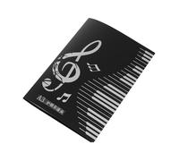 TOGEVAL Porte Partitions Plastique Robuste pour Chorale et Orchestre Organiseur Élégant pour Stockage et Protection de Partitions de Piano Dossier Pages pour Musiciens