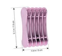 TOGEVAL Porte-Stylo Nail Art à 5 Compartiments Support pour Brosse à Ongles Organisateur Pratique pour Salons de Manucure Accessoire de Décoration pour Ongles