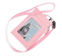 TOGEVAL Portefeuille Élégant pour Femme Porte-Badge avec Pochette Porte-Cartes Portable pour Le Travail Et Les Voyages