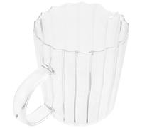 TOGEVAL Pot à Lait en Verre Transparent 250 Ml Bec Verseur, Récipient Écologique sans Odeur pour Café et Thé, Pichet Simple pour Crème et Sauces Cuisine Domestique et Restauration