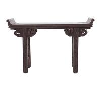 TOGEVAL Présentoir Bois pour Bonsai et Vase, Support Table de Cithare en Bois Massif, Socle pour Théière, Pot de Fleurs et Objets Artisanaux, Usage Intérieur