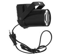 TOGEVAL Projecteur de Poursuite LED Bleu Eu 220-240V Petit Projecteur d'Éclairage Scénique pour Bars et Clubs Système d'Éclairage Scénique Compact Faisceau Focalisé pour Spectacles et