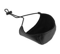 TOGEVAL Protège-Talon Unisexe pour Chaussures de Conduite, Couvre-Chaussures en Cuir Noir, Protection Talon Anti-Usure, Taille Ajustable, Accessoires Voiture pour Conduite Sécurisée