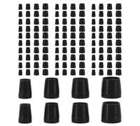 TOGEVAL Protège-talons Antidérapants Noirs pour Chaussures à Talons Hauts, Lot de 20 Pièces, Protection Anti-usure, Couvre-talons Universels pour Événements, Marche Stable et