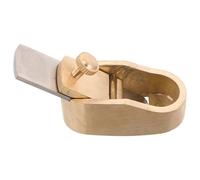 TOGEVAL Rabot à Pouce en Laiton pour Violon Mini Rabot à Main Lame de 18 MM Outil de Lutherie Précis pour Travail du Bois D’Instruments à Cordes Portable et Polyvalent pour Fabrication et