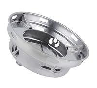 TOGEVAL Réchaud de Camping Portable Acier Inoxydable Mini Barbecue à Lusure Chauffage Rapide pour Randonnée et Pique Plein Air