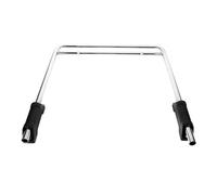 TOGEVAL Repose-Pieds Réglable pour Chaise de Bureau et Gaming, Support Ergonomique en Acier Inoxydable, Coussin Confortable 37 Cm, Accessoire de Bureau pour Posture Assise Améliorée