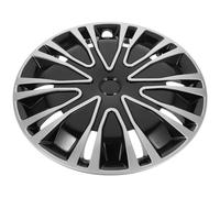 TOGEVAL Roue 15 de Décoratif en Automobile Enjoliveur Moyeu DIY PP Noir Compatible Pouces, Installation Facile pour Voiture