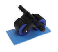 TOGEVAL Roue Ab Automatique avec Rebond Équipement Abdominal avec Tapis de Genoux Renforcement Musculaire à Flexible et Silencieux Couleur Aléatoire Couleur Aléatoire