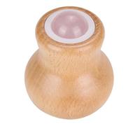 TOGEVAL Rouleau de Massage Visage Jade Naturel Compact Anti-gonflement pour Soins du Visage Yeux, Outil de Massage Relaxant Adapté à Tous Types de Peau, Utilisation Quotidienne à Domicile