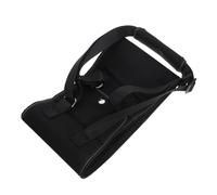 TOGEVAL Sangle auxiliaire réfléchissante pour Chien Harnais de Soutien pour Animaux de Compagnie Harnais auxiliaire pour Chien Teckel Chiot Dog Leash Laisse de Promenade pour Chien Black