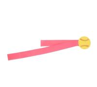 TOGEVAL Sangle de Jambe pour Lanceuse de Softball en Polyester Bande D’Entraînement Circulaire Ajustable Bicolore Rose et Jaune Aide à L’Entraînement pour Développer L’Agilité Puissance