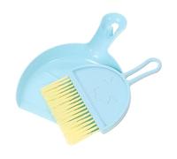 TOGEVAL Set de Brosses de Nettoyage pour Litière de Hamster et Cage de Cochon Mini Balai Poussière PP Outil Pratique pour Petits Animaux avec Rangement Suspendu