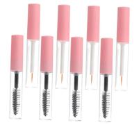 TOGEVAL Set de Tubes Mascara Recharges avec Brosses Transparentes Bouteilles Cils et Eyeliner Corps Antifuite Léger pour Voyage et Maquillage Quotidien
