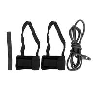 TOGEVAL Set Entraînement Natation avec Sangle Cheville Ajustable Corde Élastique Résistante pour Nageurs Adultes et Garçon Fille pour Piscine Voyage et Entraînement Stationnaire